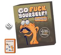 MJOYIS Go Fuck Yourself Card Game, Go Fish Card Game for Adults of Life'S Little Humiliations, Goes F*CK Yourselves for Parties, Game Nights, New Gag Gifts, Fun Board Games(Eye fish-1pcs)