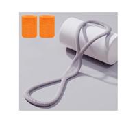 MJOYIS Luminousdo Resistance Bands, Figure 8 Exercise Bands for Women Men, Latex Stretch Elastic Band with Handles, Work out Chest Expander, Weight Fitness Pulling Rope for Legs, Yoga(Grey-35lb)