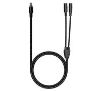MJPOWER Combinador de 8 mm, 1 m, 14 AWG CC 8 mm macho a hembra, 2 cables combinadores divisores en Y, cable adaptador paralelo solar para Jackery/Goal Zero/BLUETTI/Anker y más DC7909 estación de