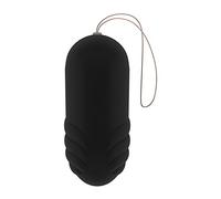 Mjuze Angel Egg Huevo Vibrante con Mando a Distancia, Color Negro - 1 Unidad