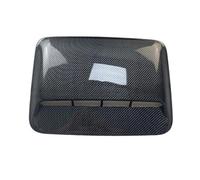MJXTSUTH Rejillas Ventilación Capó Coche para Subaru Forester 2002-2008,Tomas Aire Cubierta Protectora Entrada Aire Ajuste Ventilación Turbo Accesorios,A2-Large Air Vents Carbon Fiber