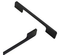 MJYDKBZ Tiradores para Muebles 192 mm Espacio de Agujero,Tiradores Cocina Aluminio Sólido | Superficie Anodizada Manijas de Proa Longitud: 212-1200 mm 2pcs Manijas de Gabinete Negro 192mm/7.6in