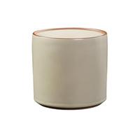 mjyyyds188 Cenicero de exterior Cenicero de cerámica color sólido, a prueba polvo, contenedor posos té, accesorio for la ceremonia del en el hogar(Medio)