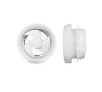 mjyyyds188 Fácil instalación Extractor de aire for cocina y baño, 23 x cm, for montaje en pared, potente silencioso