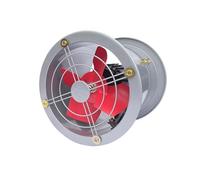 mjyyyds188 Fácil instalación Extractor de aire Industrial for cocina, extractor alta potencia, ventilador flujo Axial, potente con conductos for el hogar(10inch)