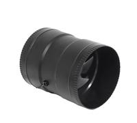 mjyyyds188 Fácil instalación Ventilador de conducto pequeño, ventilador alta velocidad, extractor industrial, doméstico(Medio)