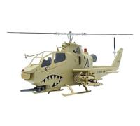 MJZUOLIL 1:72 AH-1 Cobra Helicóptero ABS Trumpeter 37099 Bombarderos | Helicóptero de combate Cobra, modelo de avión Trumpeter, acabado sin pegamento 37099