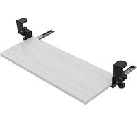 MJZYP Bandeja Extraíble Teclado Bajo Mesa, Abrazadera ergonómica para Bandeja de Escritorio, Instalar Sin Taladrar para Hogar/Oficina Estante De Teclado E Extensor De Escritorio B,64 * 24cm