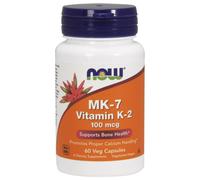 Vitamina K-2 MK-7 100 mcg 60 cápsulas vegetales Now Foods