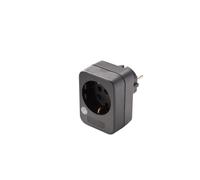 MK Adaptador Enchufe Con Protección Contra Sobretensión Negro Martin Kaiser - 594/sw [10 Piezas]