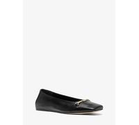 MK Bailarina plana Lena de piel - Negro - Michael Kors EU 40
