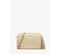 MK Bandolera Ginny de piel metalizada - Dorado - Michael Kors ONE SIZE