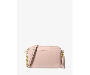 MK Bandolera Ginny de piel - Rosa - Michael Kors ONE SIZE