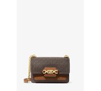 MK Bandolera Heather extrapequeña con logotipo - Marrón - Michael Kors ONE SIZE