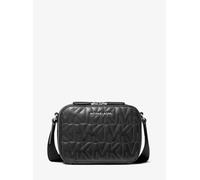 MK Bandolera Hudson con logotipo en relieve - Negro - Michael Kors ONE SIZE