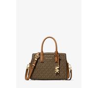 MK Bandolera Laila extrapequeña con logotipo - Marrón - Michael Kors ONE SIZE