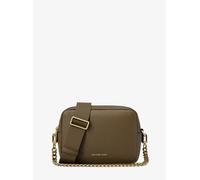 MK Bandolera para cámara Bryant mediana de piel granulada - Verde - Michael Kors ONE SIZE