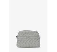 MK Bandolera para cámara Jet Set pequeña con logotipo - Gris - Michael Kors ONE SIZE