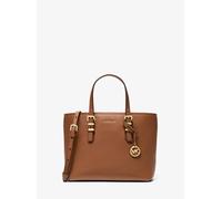 MK Bandolera transformable Quinn pequeña de piel granulada - Marrón - Michael Kors ONE SIZE