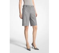 MK Bermudas de ante de lana - Gris - Michael Kors EU 34