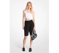 MK Bermudas de crepé - Negro - Michael Kors EU 32