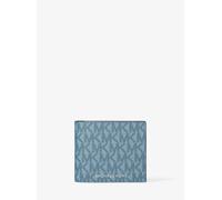 MK Billetera Cooper con logotipo y monedero - Azul - Michael Kors ONE SIZE