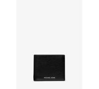 MK Billetera Cooper de piel granulada con monedero - Negro - Michael Kors ONE SIZE