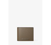MK Billetera Hudson de piel granulada - Verde - Michael Kors ONE SIZE