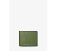 MK Billetera Hudson de piel granulada - Verde - Michael Kors ONE SIZE