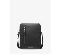 MK Bolsa de hombro Hudson de piel granulada - Negro - Michael Kors ONE SIZE