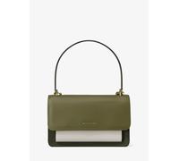 MK Bolso de hombro Claire grande de piel en bloque de color - Verde - Michael Kors ONE SIZE