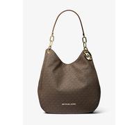 MK Bolso de hombro Lillie grande con logotipo - Marrón - Michael Kors ONE SIZE