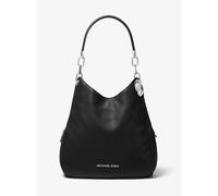 MK Bolso de hombro Lillie grande de piel granulada - Negro - Michael Kors ONE SIZE