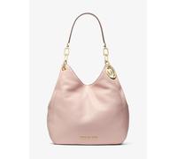 MK Bolso de hombro Lillie grande de piel granulada - Rosa - Michael Kors ONE SIZE