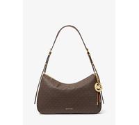 MK Bolso de hombro Nolita mediano con logotipo - Marrón - Michael Kors ONE SIZE