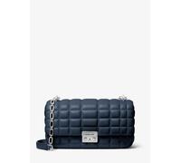 MK Bolso de hombro Tribeca grande de piel acolchada - Azul - Michael Kors ONE SIZE