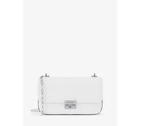 MK Bolso de hombro Tribeca grande de piel granulada - Blanco - Michael Kors ONE SIZE