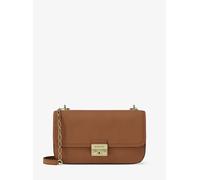 MK Bolso de hombro Tribeca grande de piel granulada - Marrón - Michael Kors ONE SIZE