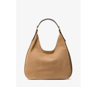 MK Bolso hobo de hombro Nolita grande de nobuck - Nude - Michael Kors ONE SIZE