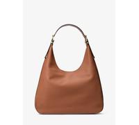MK Bolso hobo de hombro Nolita grande de piel granulada - Marrón - Michael Kors ONE SIZE