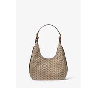 MK Bolso hobo de hombro Nolita pequeño con logotipo MK2000 - Nude - Michael Kors ONE SIZE