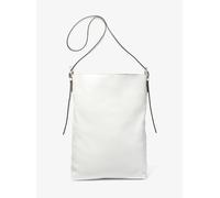 MK Bolso hobo Kiera de piel - Blanco - Michael Kors ONE SIZE
