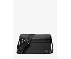 MK Bolso messenger Edison mediano de piel saffiano - Negro - Michael Kors ONE SIZE