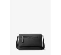 MK Bolso messenger Hudson pequeño de piel granulada - Negro - Michael Kors ONE SIZE