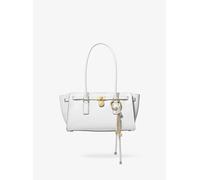 MK Bolso satchel Hamilton Moderne pequeño de piel - Blanco - Michael Kors ONE SIZE