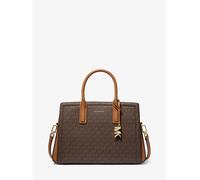 MK Bolso satchel Laila mediano con logotipo - Marrón - Michael Kors ONE SIZE