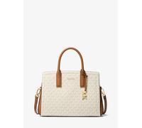 MK Bolso satchel Laila mediano con logotipo - Nude - Michael Kors ONE SIZE