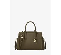 MK Bolso satchel Laila mediano de piel - Verde - Michael Kors ONE SIZE