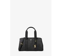 MK Bolso satchel Romee pequeño de ante - Negro - Michael Kors ONE SIZE