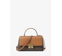 MK Bolso satchel Tribeca extrapequeño con logotipo - Marrón - Michael Kors ONE SIZE